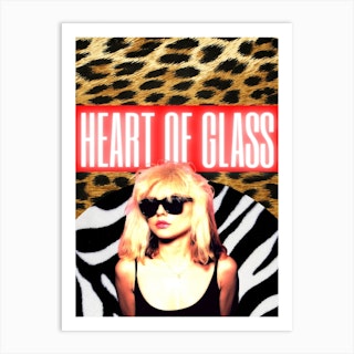 Blondie Heart Of Glass Art Print