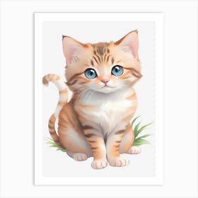 Cute Kitten 1 Art Print