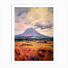 Mount Monadnock Usa 3 Mountain Painting Art Print