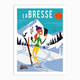 La Bresse Poster Art Print
