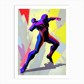 Skateboarder Art Print