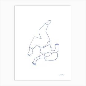 Contortionists Bodies 1 Art Print