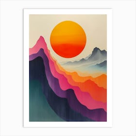 'Sunrise' 49 Art Print