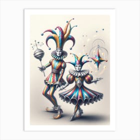 Jesters Art Print