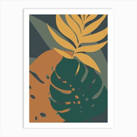 Tropical Leaves Art Print