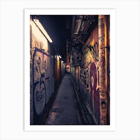 Alleyway Art Print