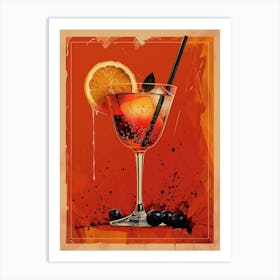 Aperol Spritz Art Print 307 Art Print