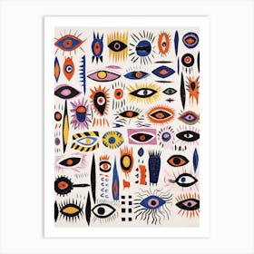 'Eyes' Art Print