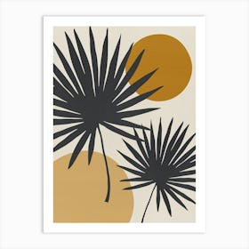 Floral and tropical botanical 18 Art Print