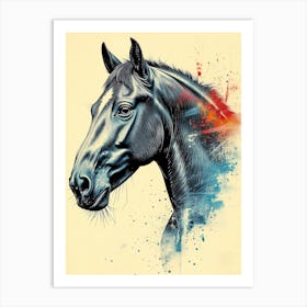 Horse Art Dec2024 No Art Print