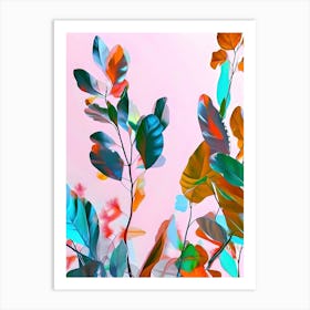 Abstract Leaves 13 Art Print