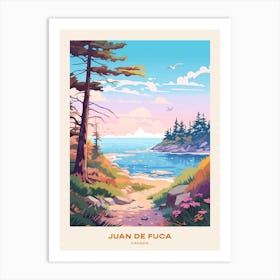 Juan De Fuca Marine Trail Canada 1 Hike Poster Art Print