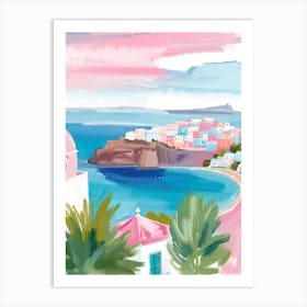 Amalfi Coast La Dolce Vita Art Print