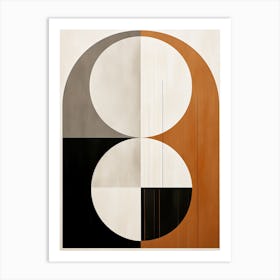 Bauhaus Realms; Geometric Wonders Art Print