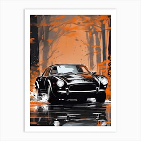 Enzo Ferrari Art Print