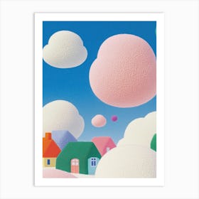 Cloudy Sky Art Print