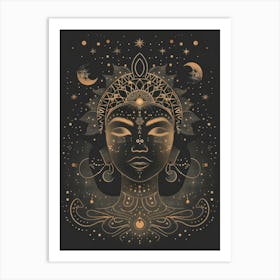 Zen Goddess Art Print