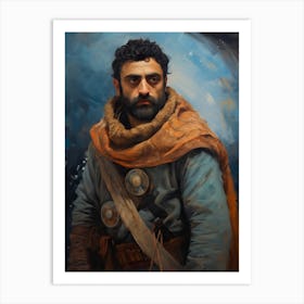 Oscar Isaac (1) Art Print