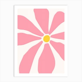 Pink Daisy Art Print