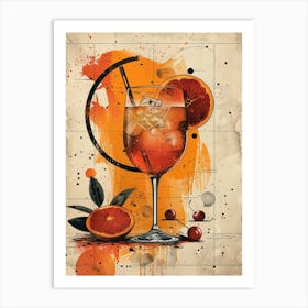 Aperol Spritz Art Print 221 Art Print