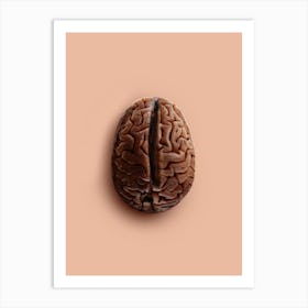 Brain Bean Art Print