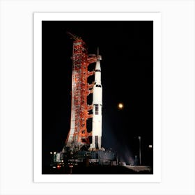 Apollo XII Countdown Demonstration Test (Cddt) Art Print