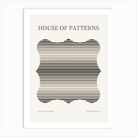 Stripes Pattern Poster 18 Art Print