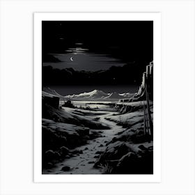 Night In The Desert Art Print