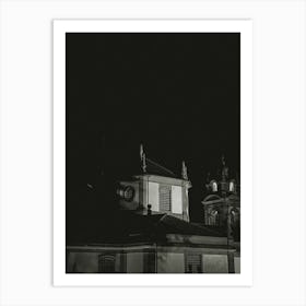 Church At Night Art Print