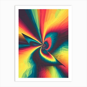 Psychedelic Spiral Art Print