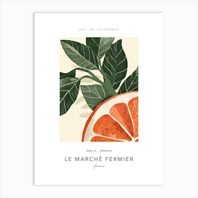 Guava Le Marche Fermier Poster 2 Art Print