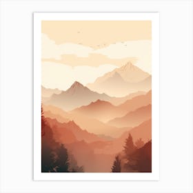 Mountain Landscape 5 Art Print