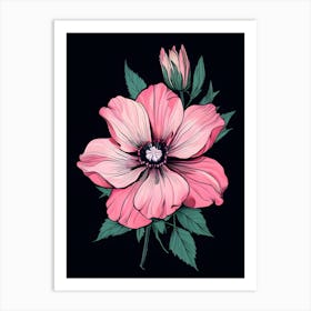 Pink Flower 7 Art Print