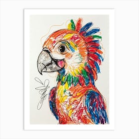 Parrot 11 Art Print