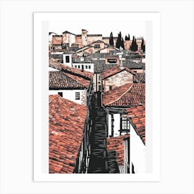 Granada's Tapestry Art Print