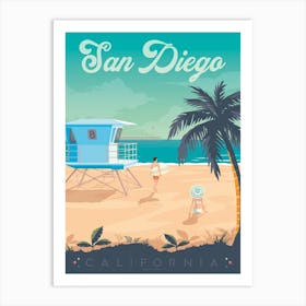 San Diego California Art Print