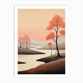 Minimalist Landscape 12 Art Print