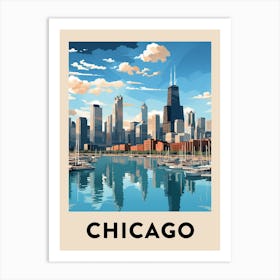 Chicago Travel Poster 19 Art Print
