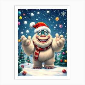 Santa Claus 4 Art Print