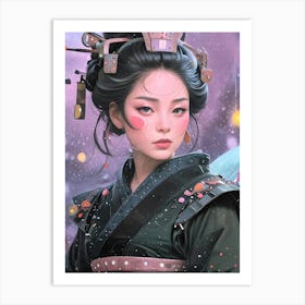 Japan Geisha Visual 14 Art Print