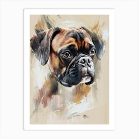 Boxer Dog 1 Poster