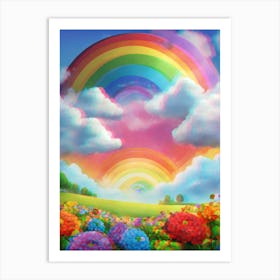 Rainbow In The Sky Art Print