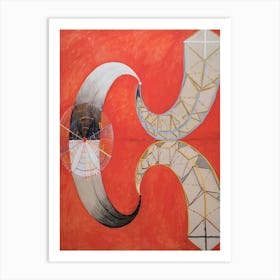 Hilma af Klint - The Swan, No. 09, Group IX-SUW , High Resolution Art Print