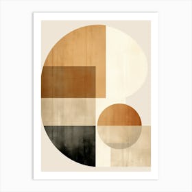 Ivory Hallein Geometric Sonata Art Print