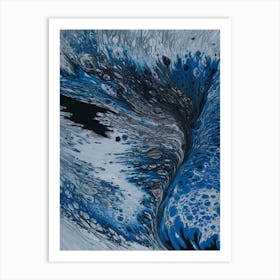 'Blue Wave' 1 Art Print