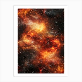 Nebula In Space 2 Art Print