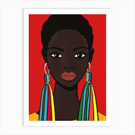 African Woman 115 Art Print