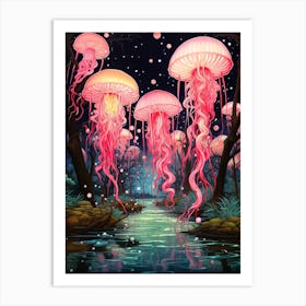 Jellyfish Art Print