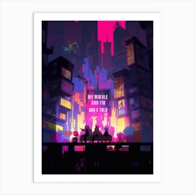 Cityscape Art Print