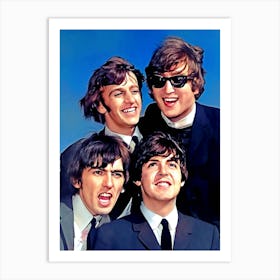 the Beatles 4 Art Print